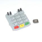 Silicone Rubber POS Machine Keyboard For Verifone for sale