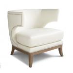 Nice design upholstered single sofa linen fabric reclining back sofa event wedding cushion sofa for sale