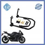 Black Motorcycle Frame Stand PVC Motorbike Front Wheel Stand for sale