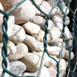Hot Galvanized 8*10 Twisted Wire Gabion Baskets Low Iron Wire Mesh 2x1x1 Hexagonal Stone for sale