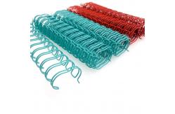 China 5/8 - 1-3/4 Double Loop Binding Wire For Notebook supplier