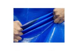 China Wide Application PE Tarpaulin With Eyelets Cover Waterproof Poly Tarp Fabric supplier