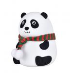 Silicone Panda Led Table Night Light energy saving CE ROHS certificate