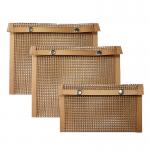 12 x 9.5 Inch BBQ Mesh Grill Bags  Reusable Grilling Pouches for sale