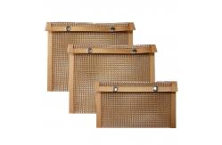 China 12 x 9.5 Inch BBQ Mesh Grill Bags  Reusable Grilling Pouches supplier