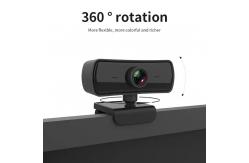 China 360 Rotation 2560x1440P HD Computer Camera Durable 2K Live Streaming Webcam supplier