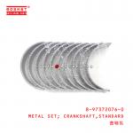 8-97372076-0 Standard Crankshaft Metal Set 8973720760 Suitable for ISUZU M801 4HK1 4HF1 for sale