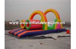 China Outdoor Inflatable Obstacle Course Games, Exterme Inflatables Fun For Kids supplier