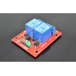 250VAC 30VDC Arduino 2 Relay Module Expansion Board , Control Panel