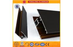 China T5/ T6 Industrial Aluminium Profiles Rich Wood Pattern UV Protection supplier