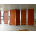 Multi Color Acoustic Material Sliding Movable Partition Walls Commercial Furniture Saving Space for sale