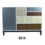 North Europe style solid wood home buffets cabinet furniture for sale