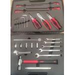 Hard Plastic Non Ferrous Tool Kit Tape Measure and Case Included for sale