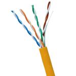UTP CAT6A 23AWG 500MHz CPR Dca LSZH Cable 1000FT For Network Connection for sale
