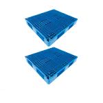 Single Side Grid HDPE Plastic Pallet For Food And Transport