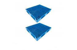 China Single Side Grid HDPE Plastic Pallet For Food And Transport supplier