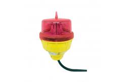 China Anti UV Solar Aviation Obstruction Light GPS Sync Monocrystalline Silicon supplier