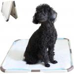 Dog Pee Pad Foldable Potty Training  Holder Portable Silicone Tray For Puppy Training for sale