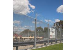 China hot dipped  galvanized Powder Coated High Security Anti Climb Mesh 358 Fence supplier