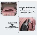 Convenient 600d Polyester Mommy Diaper Bag Travel Mommy Bag With Crib
