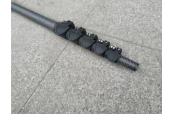 China Quick clamp 18ft 22ft 30 ft carbon fiber window cleaning clearing pole water fed pole supplier