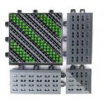 15CM Interlocking Tile Anti Slip Safety Floor Mat All Weather Entry Mat for sale