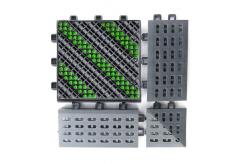China 15CM Interlocking Tile Anti Slip Safety Floor Mat All Weather Entry Mat supplier
