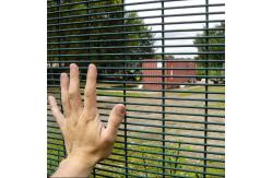 China Customized Galvanized Security 358 Fence Panel Commercial Metal Anti Climb supplier