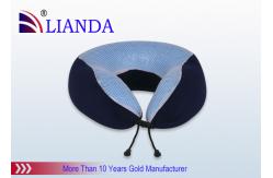 China Custom Car Cooling Gel Pillow , Memory Foam Massage Travel Neck Pillow supplier