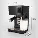 Shardor 15 Bar Pressure Espresso Machine 500W Multifunction Coffee Machine for sale