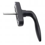 Aluminium Upvc Window Opener Pull Handle With Lock contemporary geometric design for sale