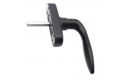 China Aluminium Upvc Window Opener Pull Handle With Lock contemporary geometric design supplier