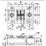 ETN81-055 BIPOLAR TRANSISTOR MODULES Rating and Specifications FUJITSU IGBT Power Module for sale