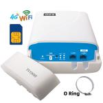 Waterproof POE Power Wifi Wireless Outdoor CPE SimCard Ethernet Port 4G LTE Router for CCTV Rural for sale