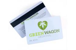 China Plastic Gift Cards With Magnetic Stripe Plastic Customer Loyalty Cards Rectangular supplier
