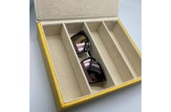 China 5.4CM Multifunctional Foldable Sunglasses Case Spectacle Glasses Storage Box supplier