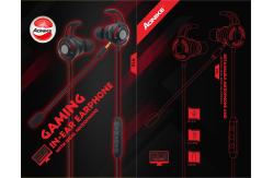 China Computer Game 102dB 1.2m Wireless Earphones With Microphone supplier