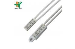 China Bimetal BH-TB02B-B8D 250V 2A Mini Thermal Protector Switch Thermostat supplier