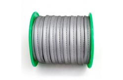China Fabric Tape Sew On Reflective Piping Edging Braid Trim For Safety Clothing supplier