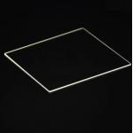 China Density 6.91g/cm3 High Temperature Quartz Glass Plate For 1200 Degree Work Temperatre factory