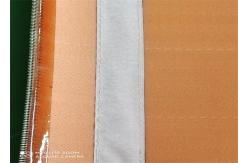 China 1600 Air Permeability Yellow Polyester Mesh Belt With 80 Microns supplier