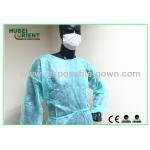 Light-Weight Surgical Disposable Protective Isoaltion Gown Gowns with elastic wrist for medical environment for sale