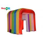 Inflatable Led Light 360 Photo Booth Enclosure Backdrop For Advertising for sale