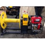 Cable Pulling Winch / Diesel Cable Winch For Cable Pulling During Tower Erection for sale