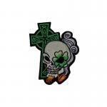 OEM Embroidery Clothing Patches , Heat Press Custom 3D Badges Sew Iron On for sale