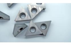 China Extremely Sharp Tungsten Inserts PCBN Tools Triangle For CNC Lathe supplier