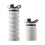 FDA 800ml Camping Cute Collapsible Silicone Water Bottle for sale