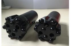 China Top Hammer R32 Spherical Button Rock Bits For Granite Retract Skirt supplier