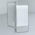 Removable Medical Privacy Screen With Panel For Hospital COVID-19 for sale