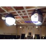 Sphere 3.6kw 4.2m/14feet Helium Dimmable LED DMX CRMX Control Film Balloon Light for sale